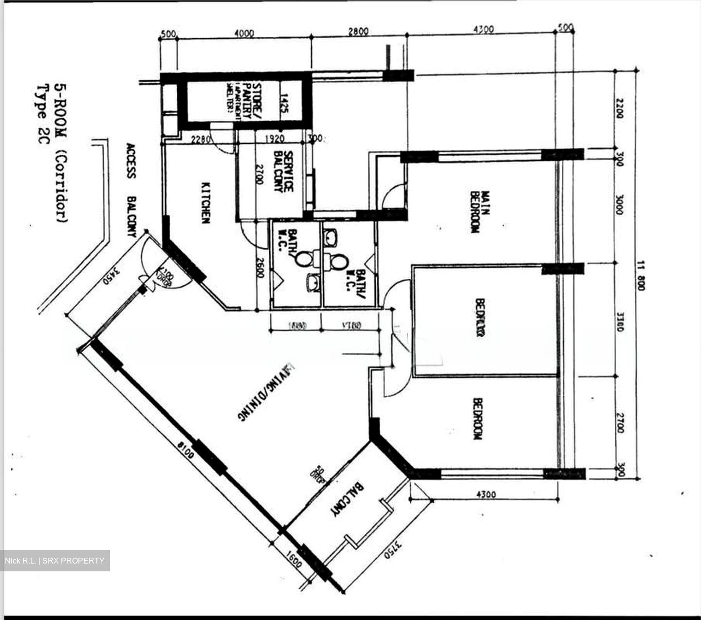 Blk 232 Compassvale Plains (Sengkang), HDB 5 Rooms #559352721